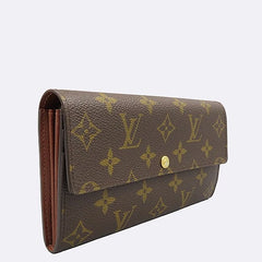 Louis Vuitton M61734 Monogram Canvas Sarah Wallet Long Wallet