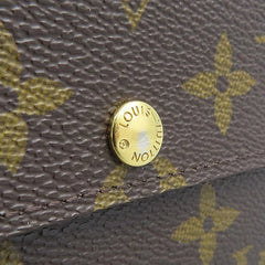 Louis Vuitton M61734 Monogram Canvas Sarah Wallet Long Wallet